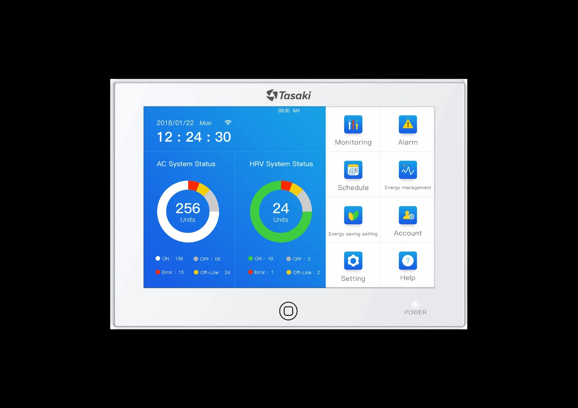 Smart Super Manager Touch Panel