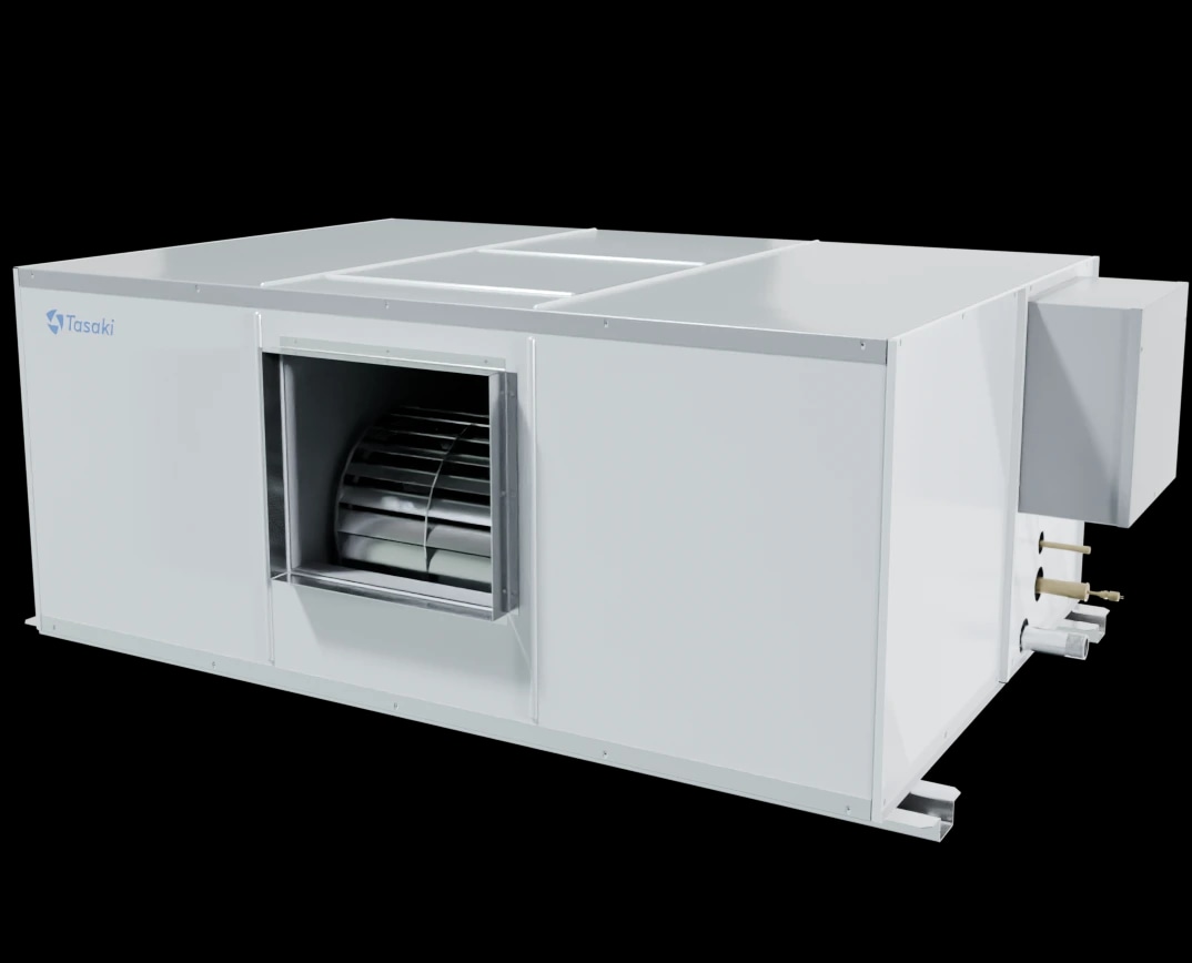 เครื่องปรับอากาศต่อท่อลมแบบนอน Chilled Water